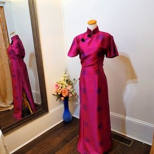 Oriental style dress, gown